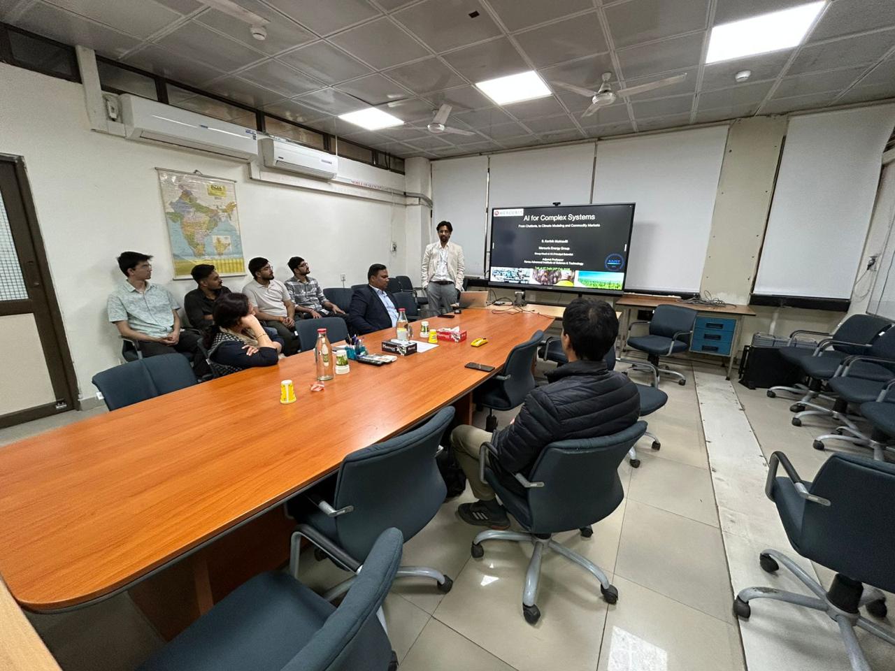 Dr. Boli Chen discussing